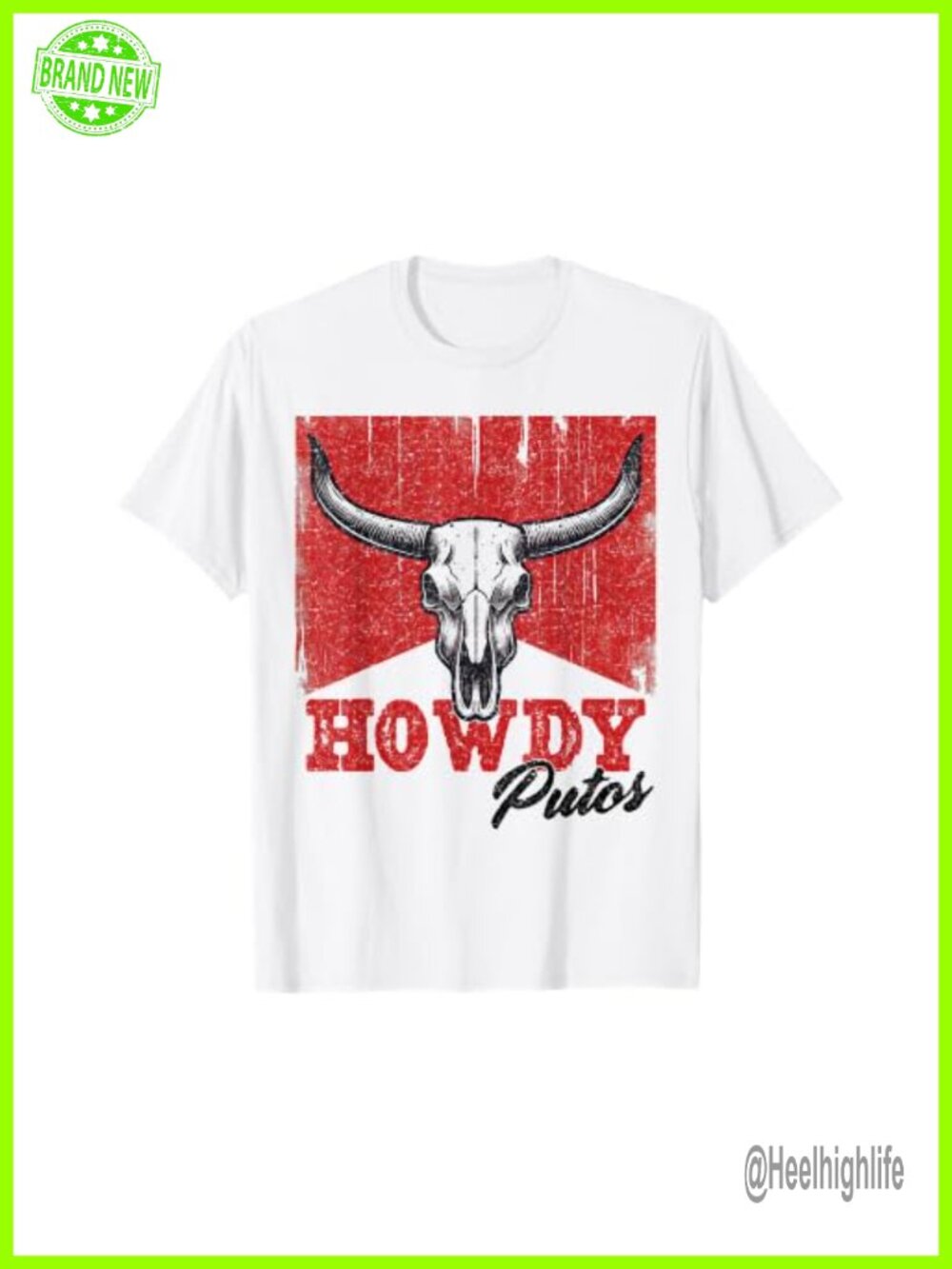 Retro Western Cowboy Graphic Tee Funny Saying Short Sleeve T-Shirt